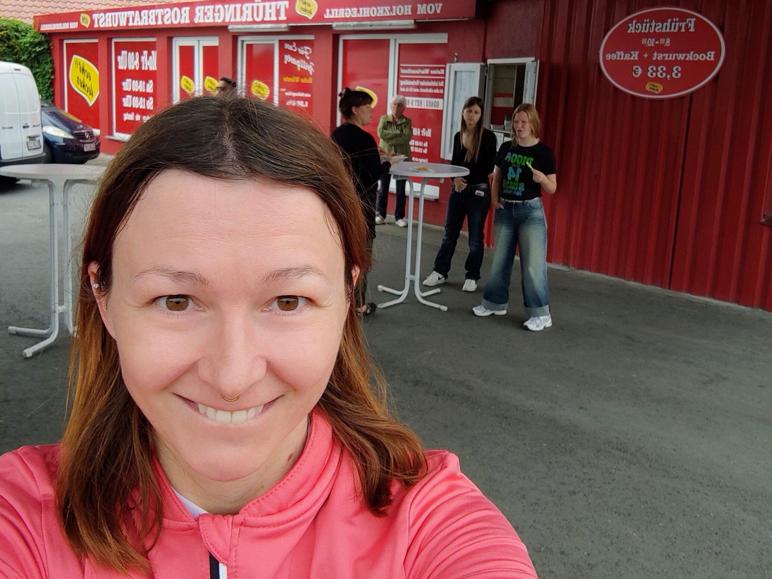 Stopp an der Thüringer Rostbratwurst